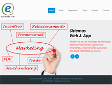 Tablet Screenshot of econnectin.com.br